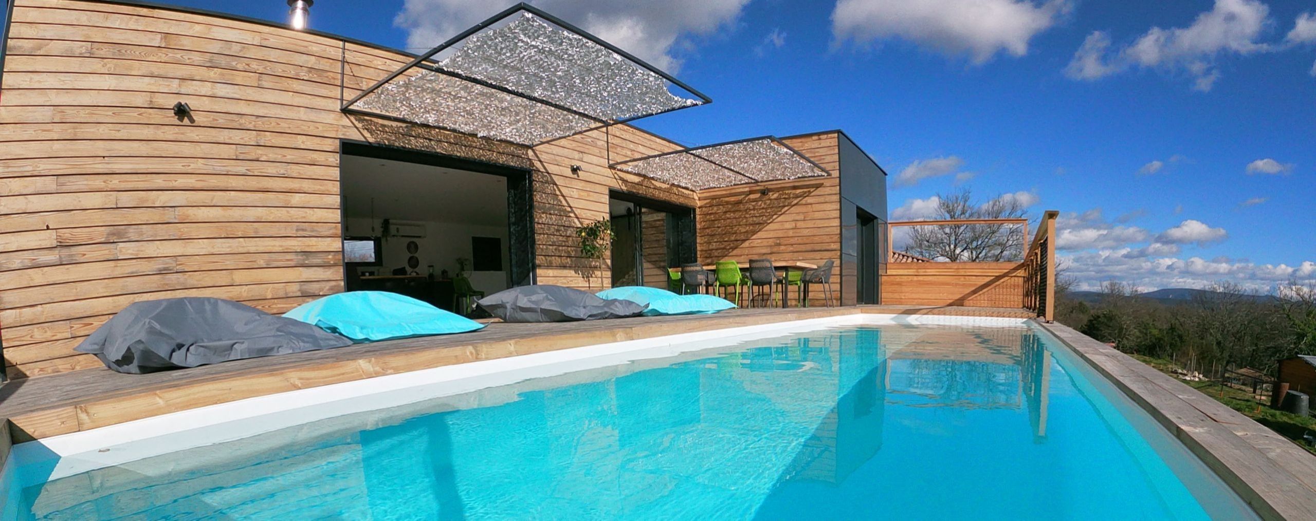 location villa ardèche piscine chauffée